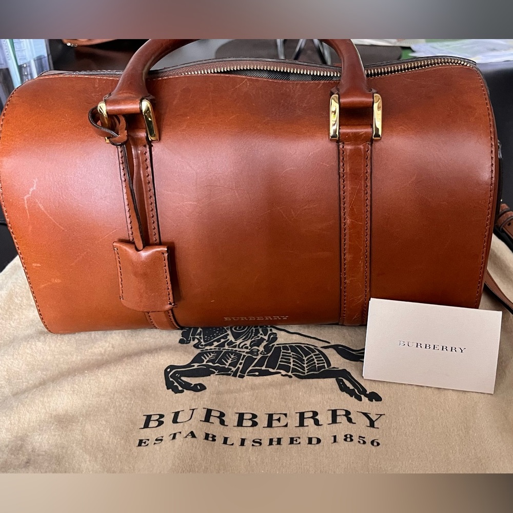 Burberry Brown Satchel